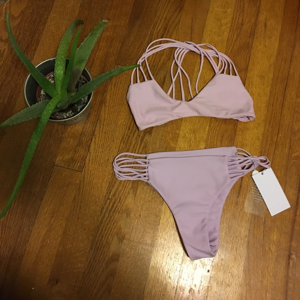 Beautiful Mikoh Lavender Bikini